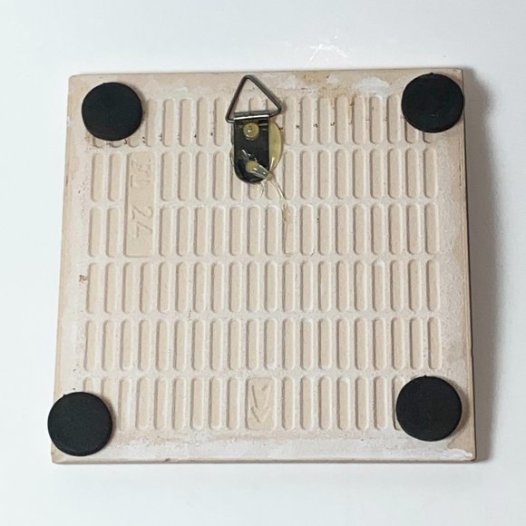 New Orleans Ceramic Tile Red Music Instrument Sax Square - Picture 2 of 2